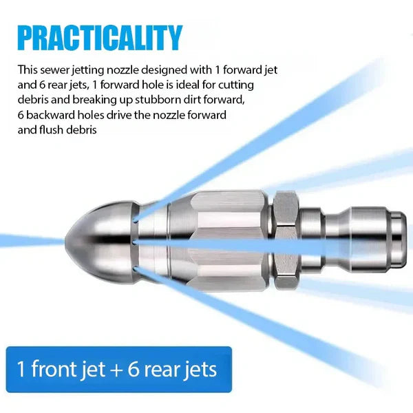 High Pressure Pipe Cleaning Nozzle